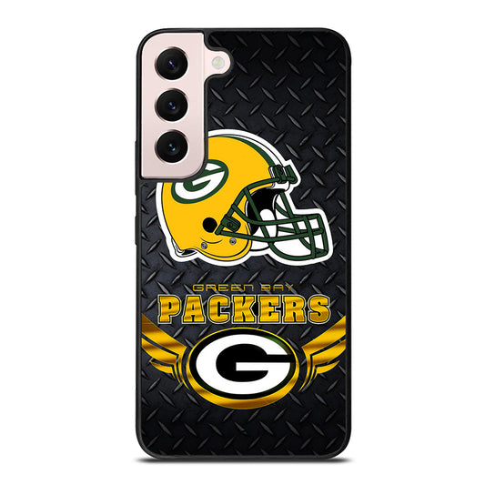 GREEN BAY PACKERS METAL LOGO Samsung Galaxy S22 Plus Case Cover