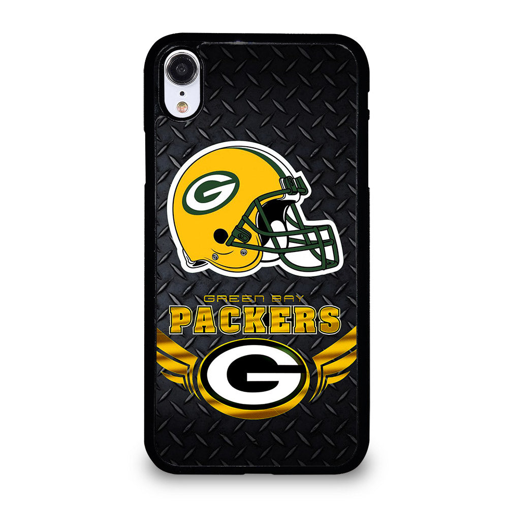 GREEN BAY PACKERS METAL LOGO iPhone XR Case Cover