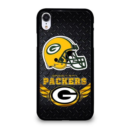 GREEN BAY PACKERS METAL LOGO iPhone XR Case Cover