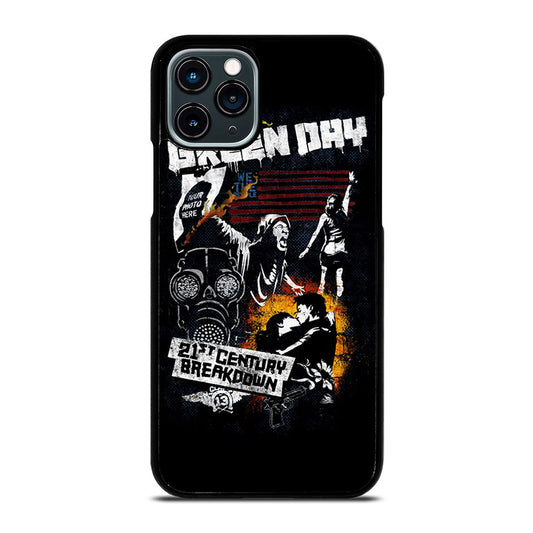 GREEN DAY BAND BREAKDOWN iPhone 11 Pro Case Cover