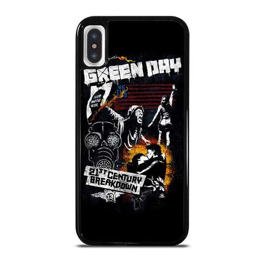 GREEN DAY BAND BREAKDOWN iPhone X / XS Case Cover