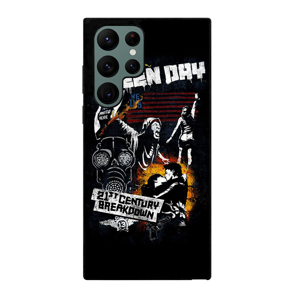 GREEN DAY BAND BREAKDOWN Samsung Galaxy S22 Ultra Case Cover