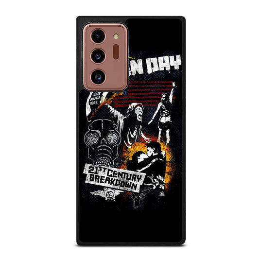 GREEN DAY BAND BREAKDOWN Samsung Galaxy Note 20 Ultra Case Cover