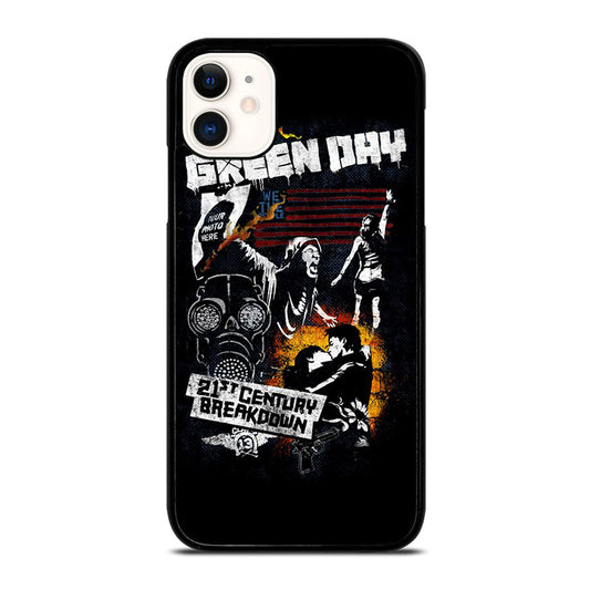 GREEN DAY BAND BREAKDOWN iPhone 11 Case Cover