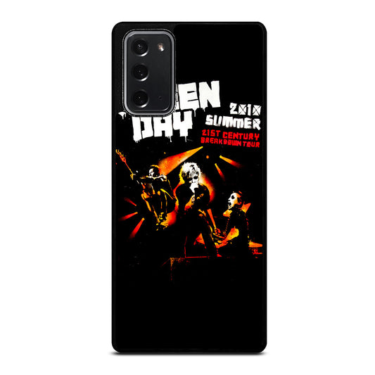 GREEN DAY BAND TOUR Samsung Galaxy Note 20 Case Cover