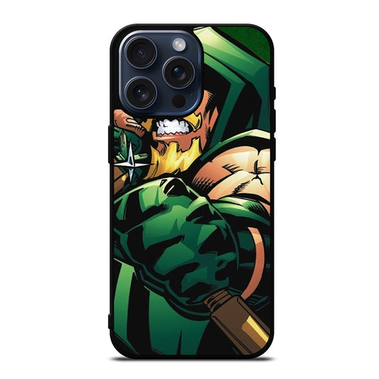 GREEN ARROW DC SUPERHERO iPhone 15 Pro Max Case Cover