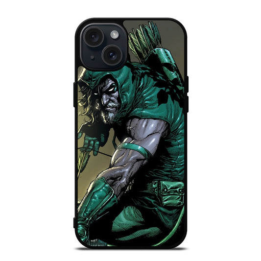 GREEN ARROW DC SUPERHERO 2 iPhone 15 Plus Case Cover