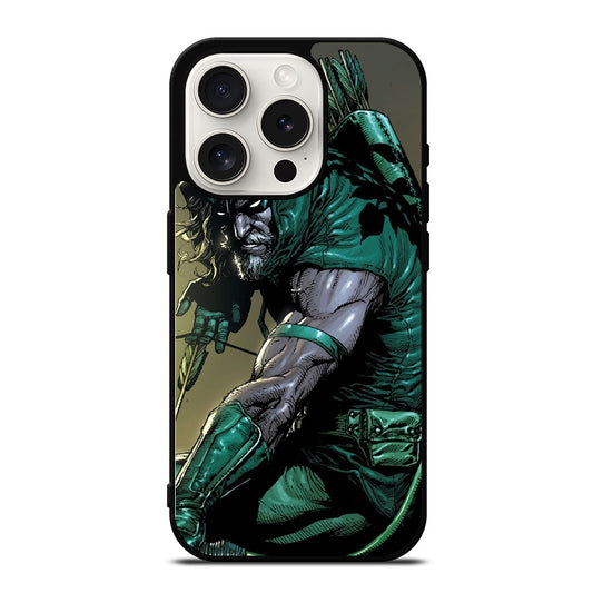 GREEN ARROW DC SUPERHERO 2 iPhone 15 Pro Case Cover