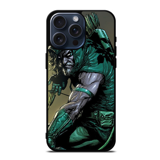GREEN ARROW DC SUPERHERO 2 iPhone 15 Pro Max Case Cover