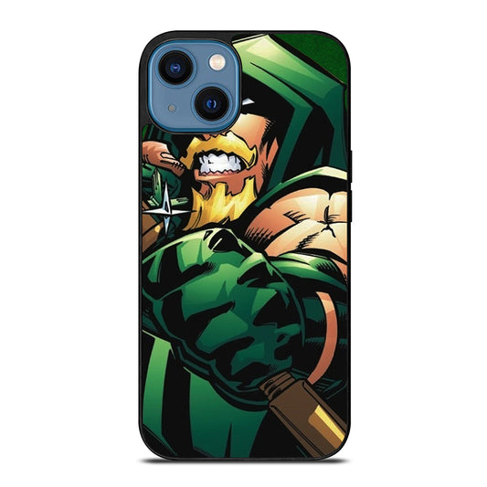 GREEN ARROW DC SUPERHERO iPhone 14 Case Cover