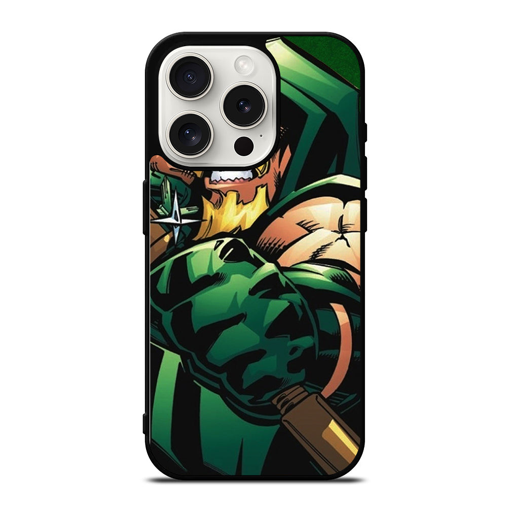 GREEN ARROW DC SUPERHERO iPhone 15 Pro Case Cover