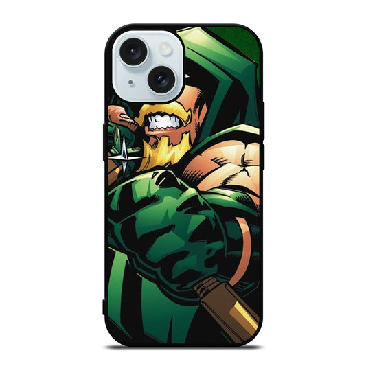 GREEN ARROW DC SUPERHERO iPhone 15 Case Cover