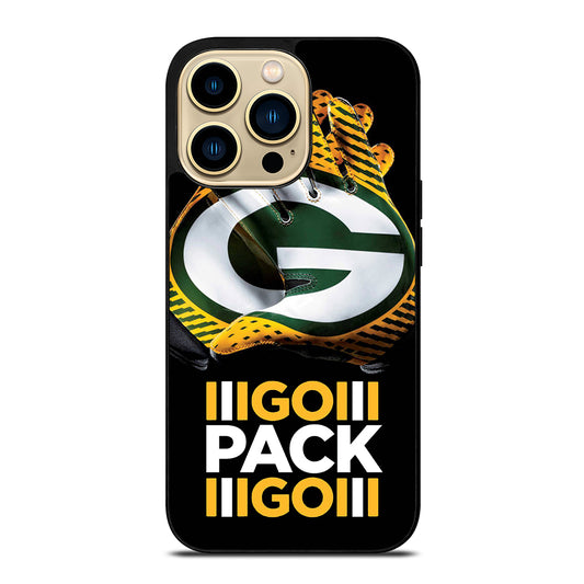 GREEN BAY PACKERS GO PACK GO LOGO 1 iPhone 14 Pro Max Case Cover
