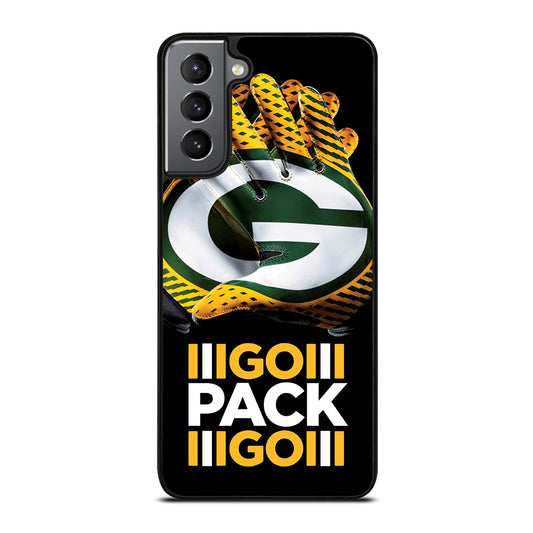 GREEN BAY PACKERS GO PACK GO LOGO 1 Samsung Galaxy S21 Plus Case Cover