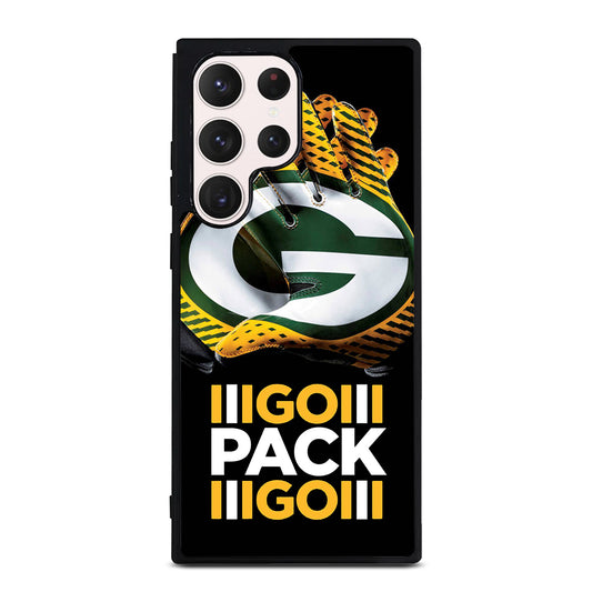 GREEN BAY PACKERS GO PACK GO LOGO 1 Samsung Galaxy S23 Ultra Case Cover