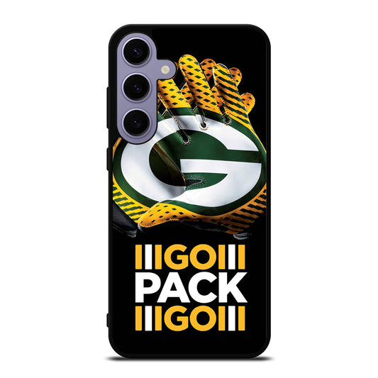 GREEN BAY PACKERS GO PACK GO LOGO 1 Samsung Galaxy S24 Plus Case Cover