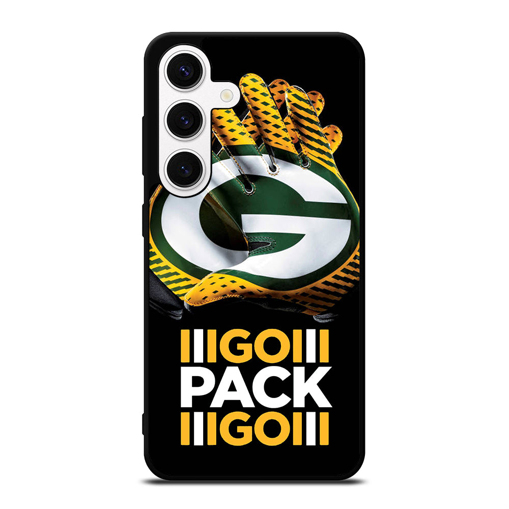 GREEN BAY PACKERS GO PACK GO LOGO 1 Samsung Galaxy S24 Case Cover