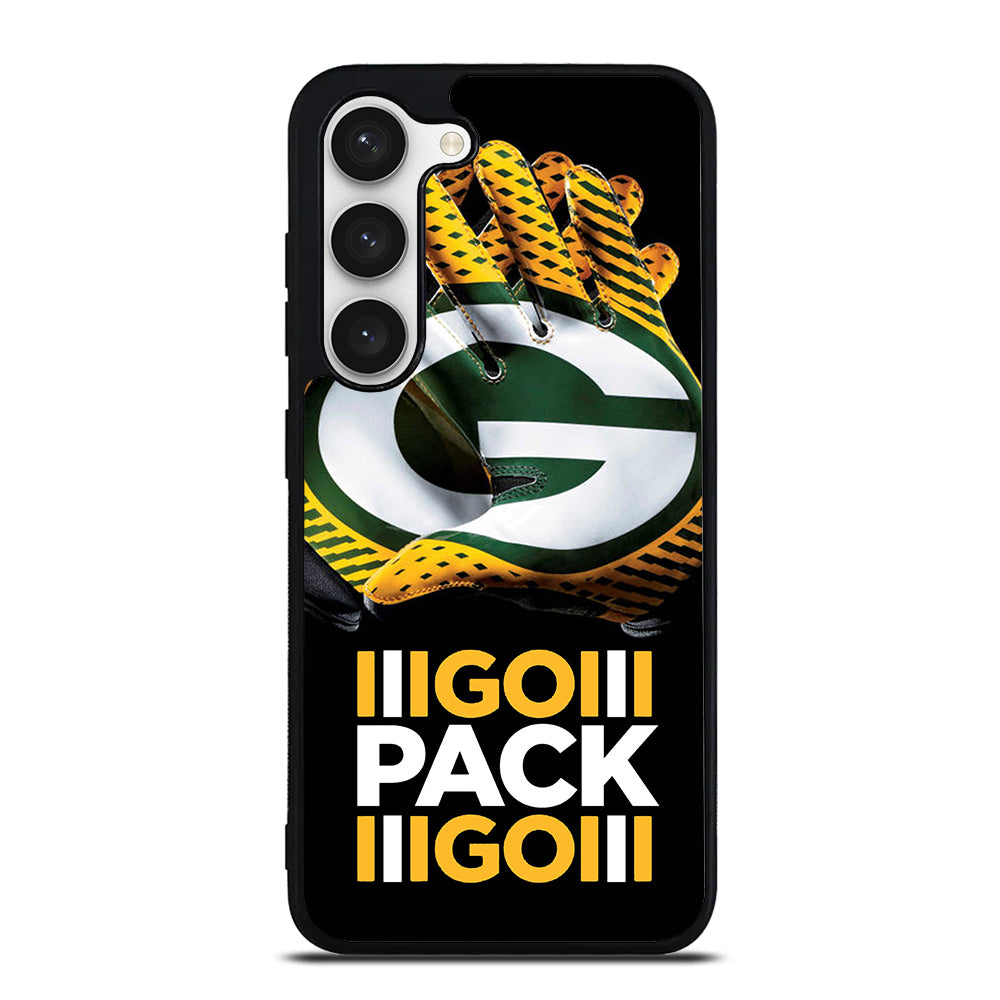 GREEN BAY PACKERS GO PACK GO LOGO 1 Samsung Galaxy S23 Case Cover