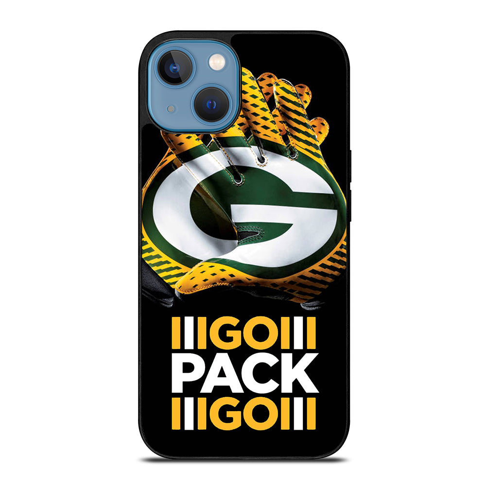 GREEN BAY PACKERS GO PACK GO LOGO 1 iPhone 13 Case Cover