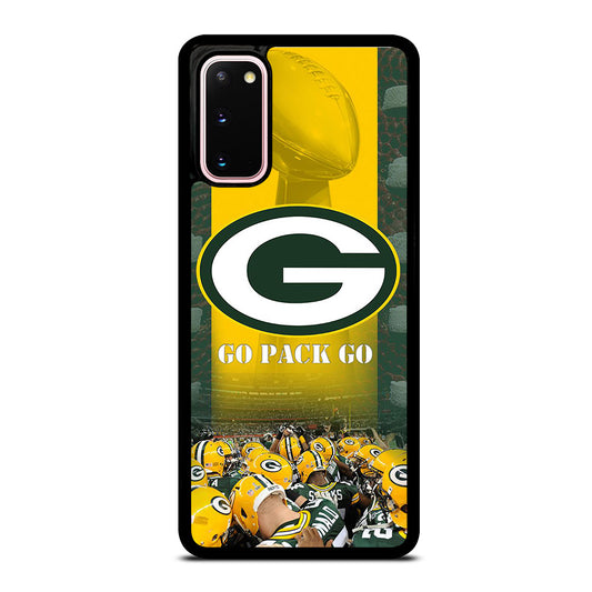GREEN BAY PACKERS GO PACK GO LOGO 2 Samsung Galaxy S20 Case Cover