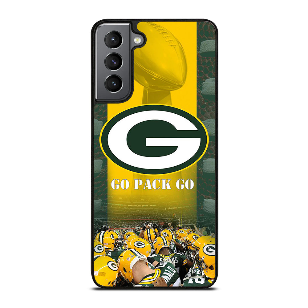 GREEN BAY PACKERS GO PACK GO LOGO 2 Samsung Galaxy S21 Plus Case Cover