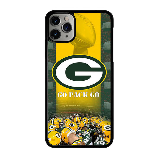 GREEN BAY PACKERS GO PACK GO LOGO 2 iPhone 11 Pro Max Case Cover