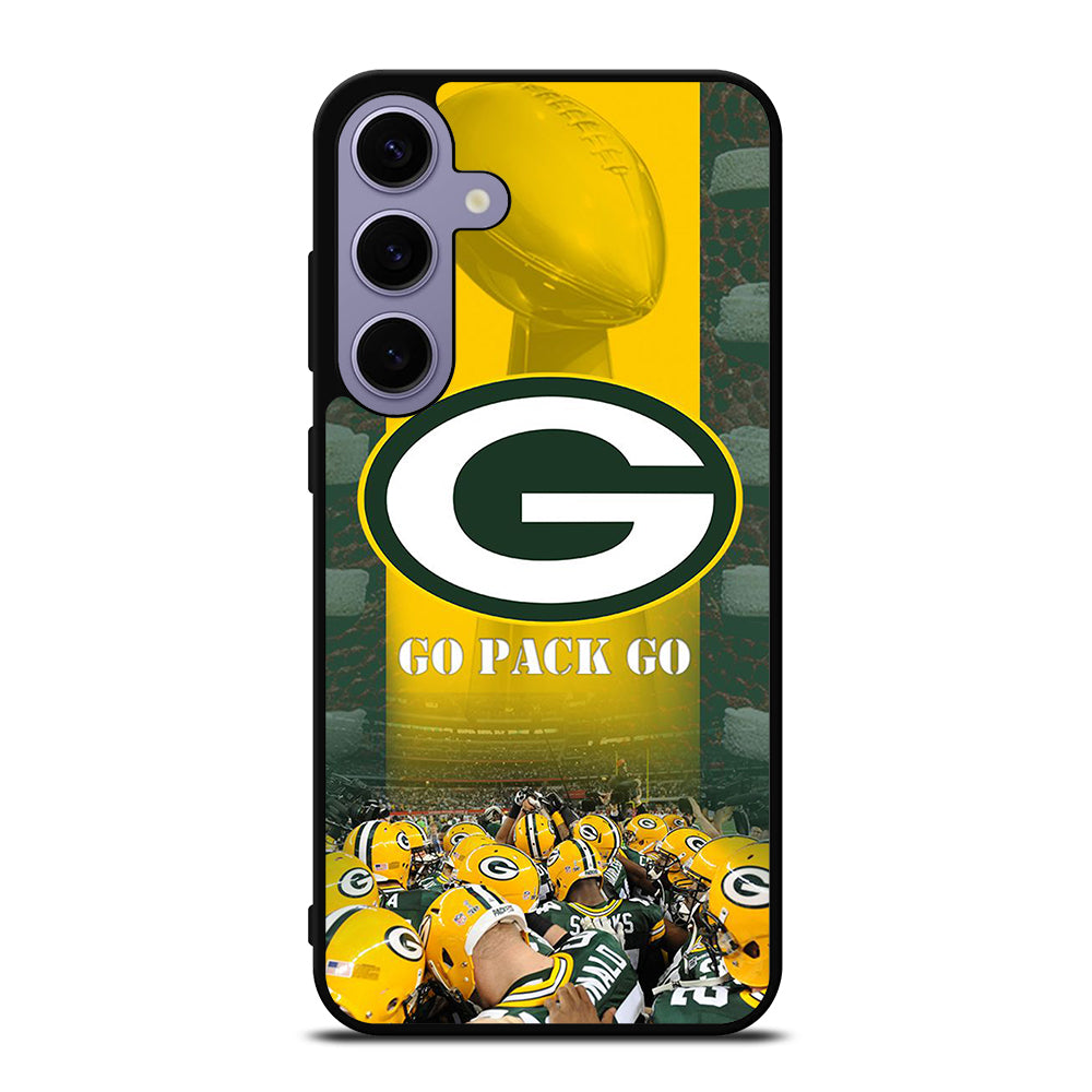 GREEN BAY PACKERS GO PACK GO LOGO 2 Samsung Galaxy S24 Plus Case Cover