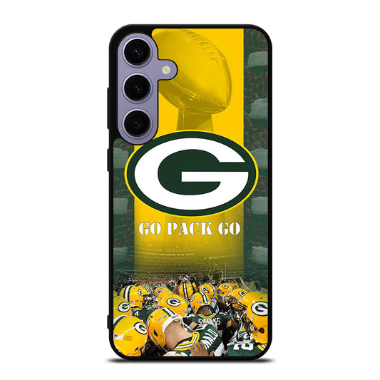 GREEN BAY PACKERS GO PACK GO LOGO 2 Samsung Galaxy S24 Plus Case Cover