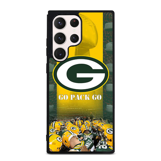 GREEN BAY PACKERS GO PACK GO LOGO 2 Samsung Galaxy S23 Ultra Case Cover