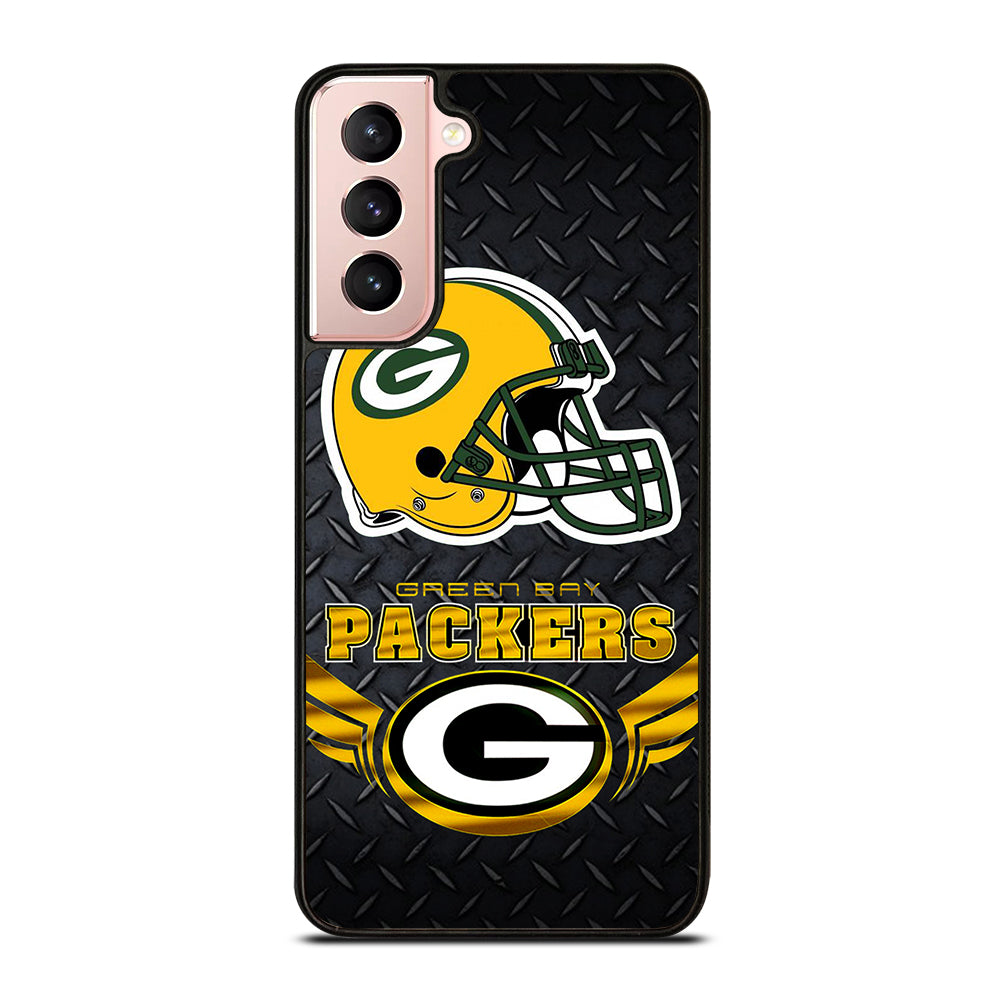 GREEN BAY PACKERS METAL LOGO Samsung Galaxy S21 Case Cover
