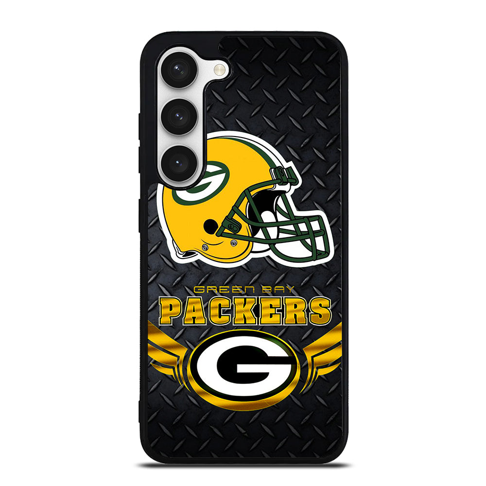 GREEN BAY PACKERS METAL LOGO Samsung Galaxy S23 Case Cover