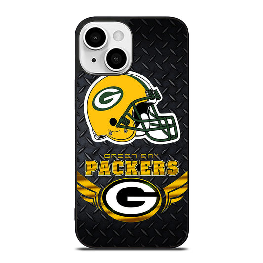 GREEN BAY PACKERS METAL LOGO iPhone 13 Mini Case Cover