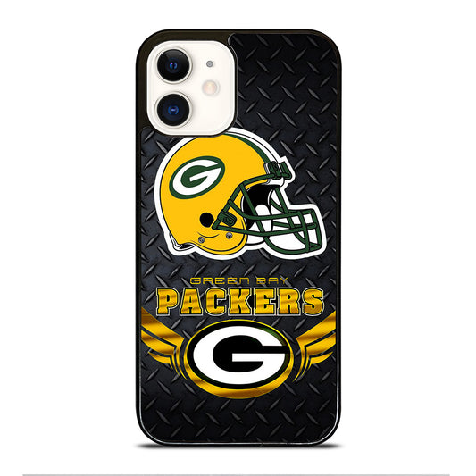 GREEN BAY PACKERS METAL LOGO iPhone 12 Case Cover