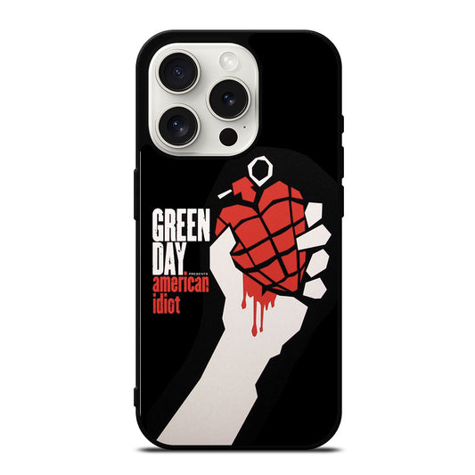 GREEN DAY AMERICAN IDIOT iPhone 15 Pro Case Cover