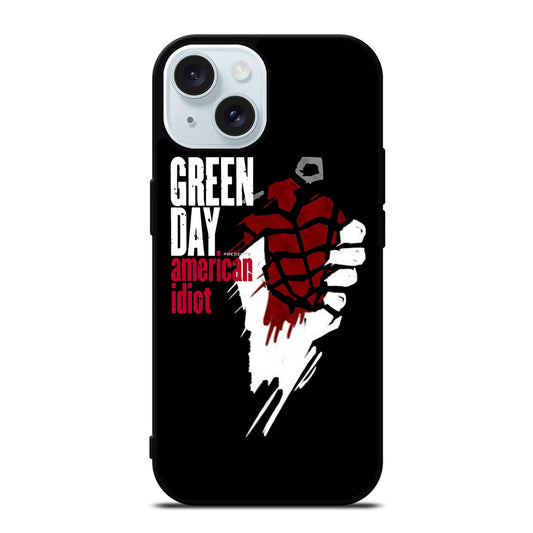 GREEN DAY AMERICAN IDIOT 2 iPhone 15 Case Cover