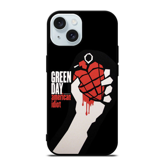 GREEN DAY AMERICAN IDIOT iPhone 15 Case Cover