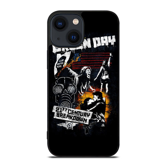 GREEN DAY BAND BREAKDOWN iPhone 14 Plus Case Cover