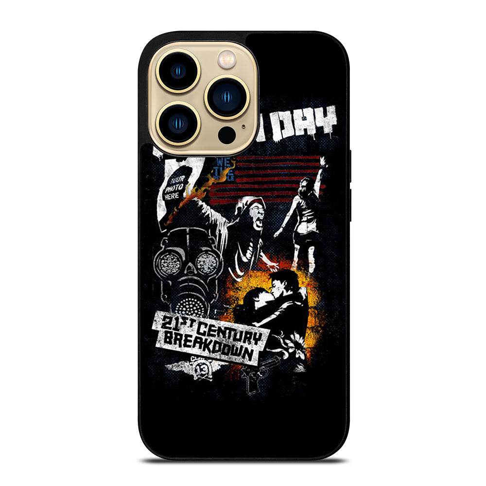 GREEN DAY BAND BREAKDOWN iPhone 14 Pro Max Case Cover