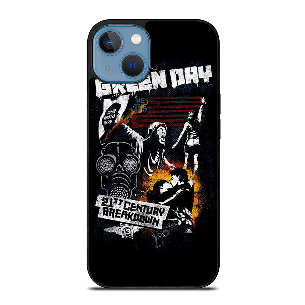 GREEN DAY BAND BREAKDOWN iPhone 13 Case Cover