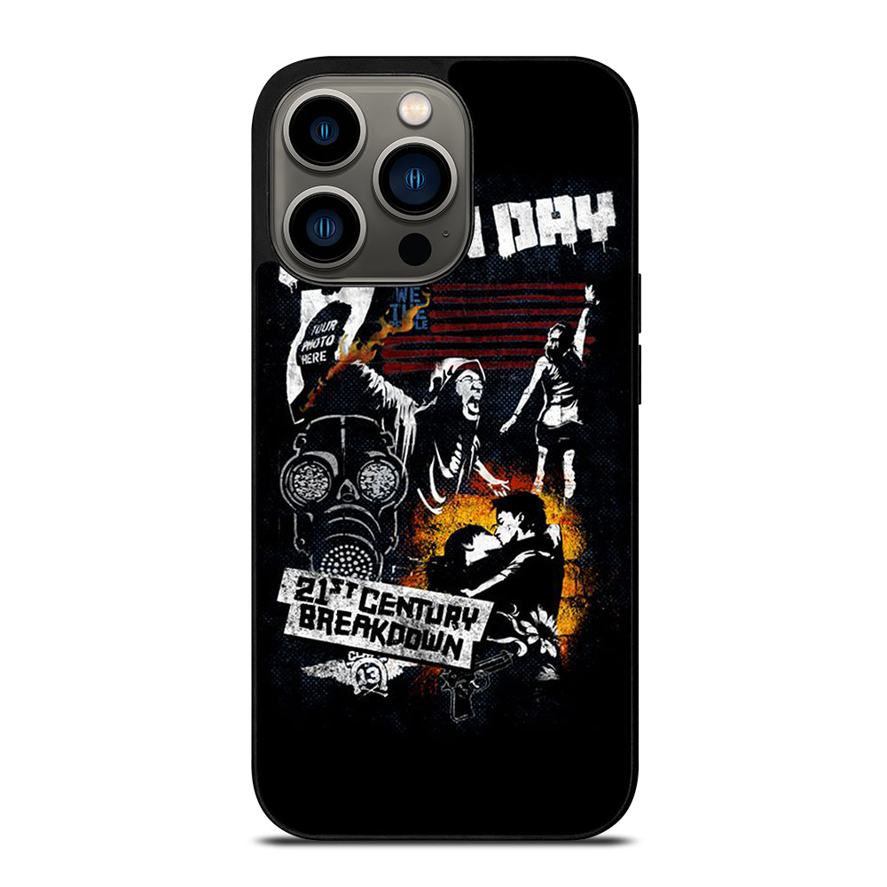 GREEN DAY BAND BREAKDOWN iPhone 13 Pro Case Cover