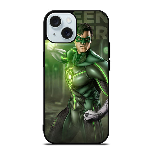 GREEN LANTERN DC SUPERHERO 2 iPhone 15 Case Cover