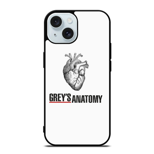 GREY'S ANATOMY HEARTS iPhone 15 Case Cover