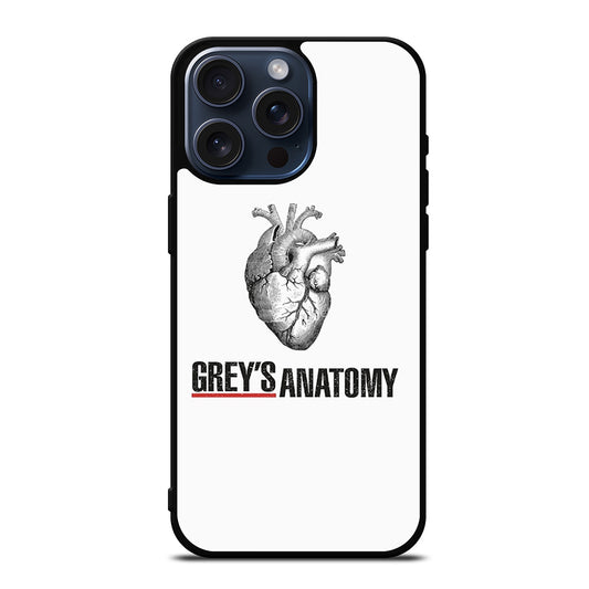 GREY'S ANATOMY HEARTS iPhone 15 Pro Max Case Cover