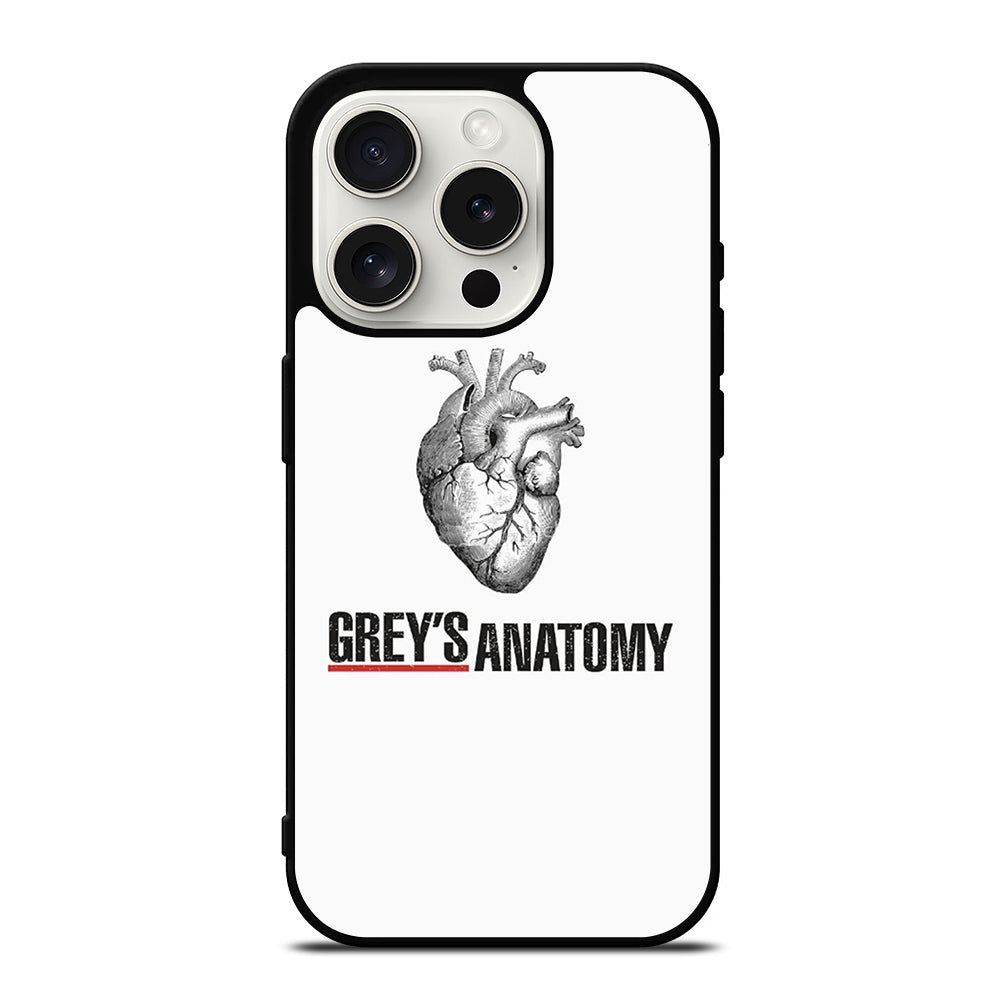 GREY'S ANATOMY HEARTS iPhone 15 Pro Case Cover