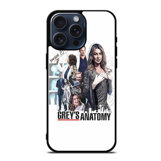 GREY'S ANATOMY SERIES iPhone 15 Pro Max Case Cover