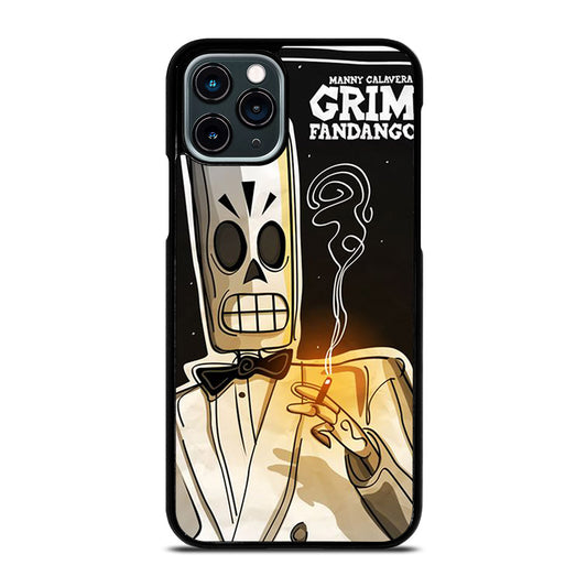 GRIM FANDANGO MANNY CALAVERA CARTOON iPhone 11 Pro Case Cover