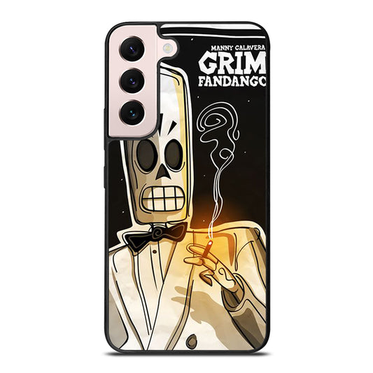GRIM FANDANGO MANNY CALAVERA CARTOON Samsung Galaxy S22 Plus Case Cover