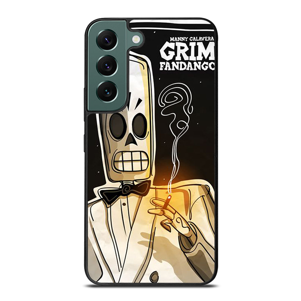 GRIM FANDANGO MANNY CALAVERA CARTOON Samsung Galaxy S22 Case Cover