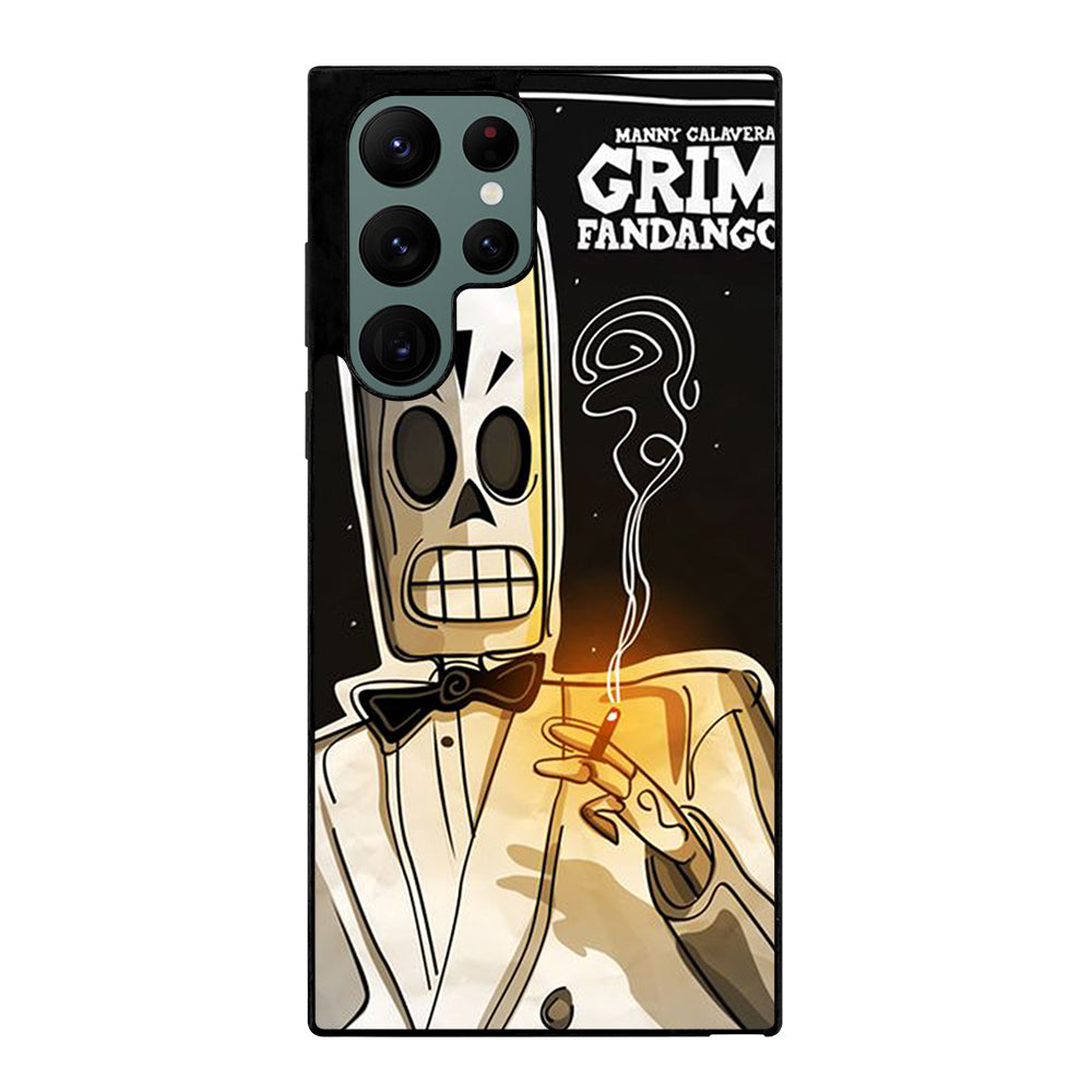 GRIM FANDANGO MANNY CALAVERA CARTOON Samsung Galaxy S22 Ultra Case Cover