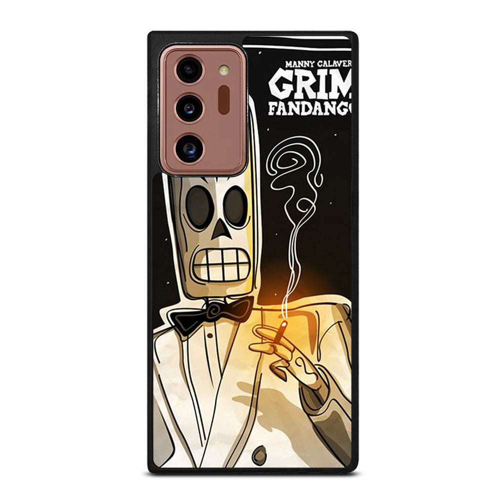 GRIM FANDANGO MANNY CALAVERA CARTOON Samsung Galaxy Note 20 Ultra Case Cover